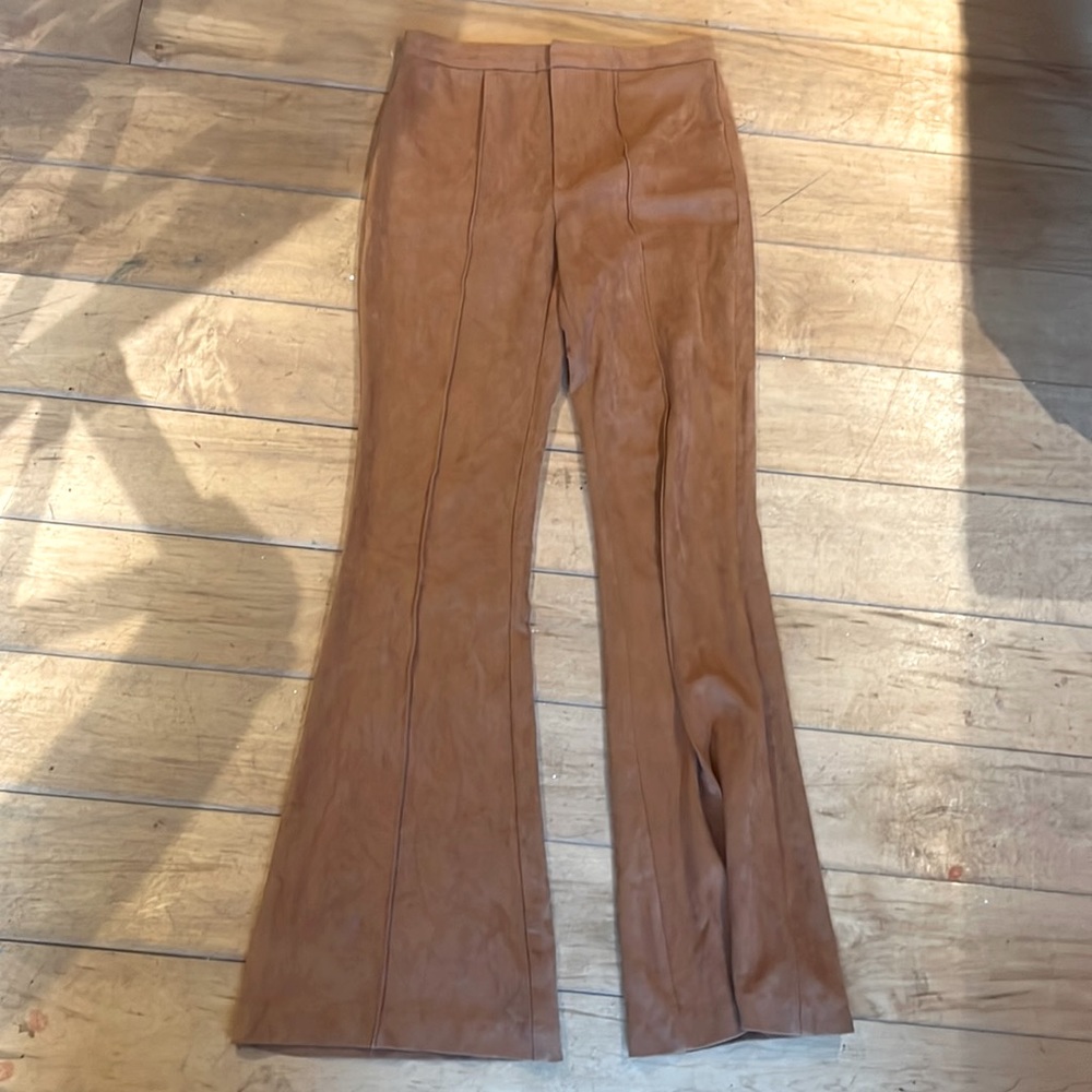 Orange vintage style soft pants